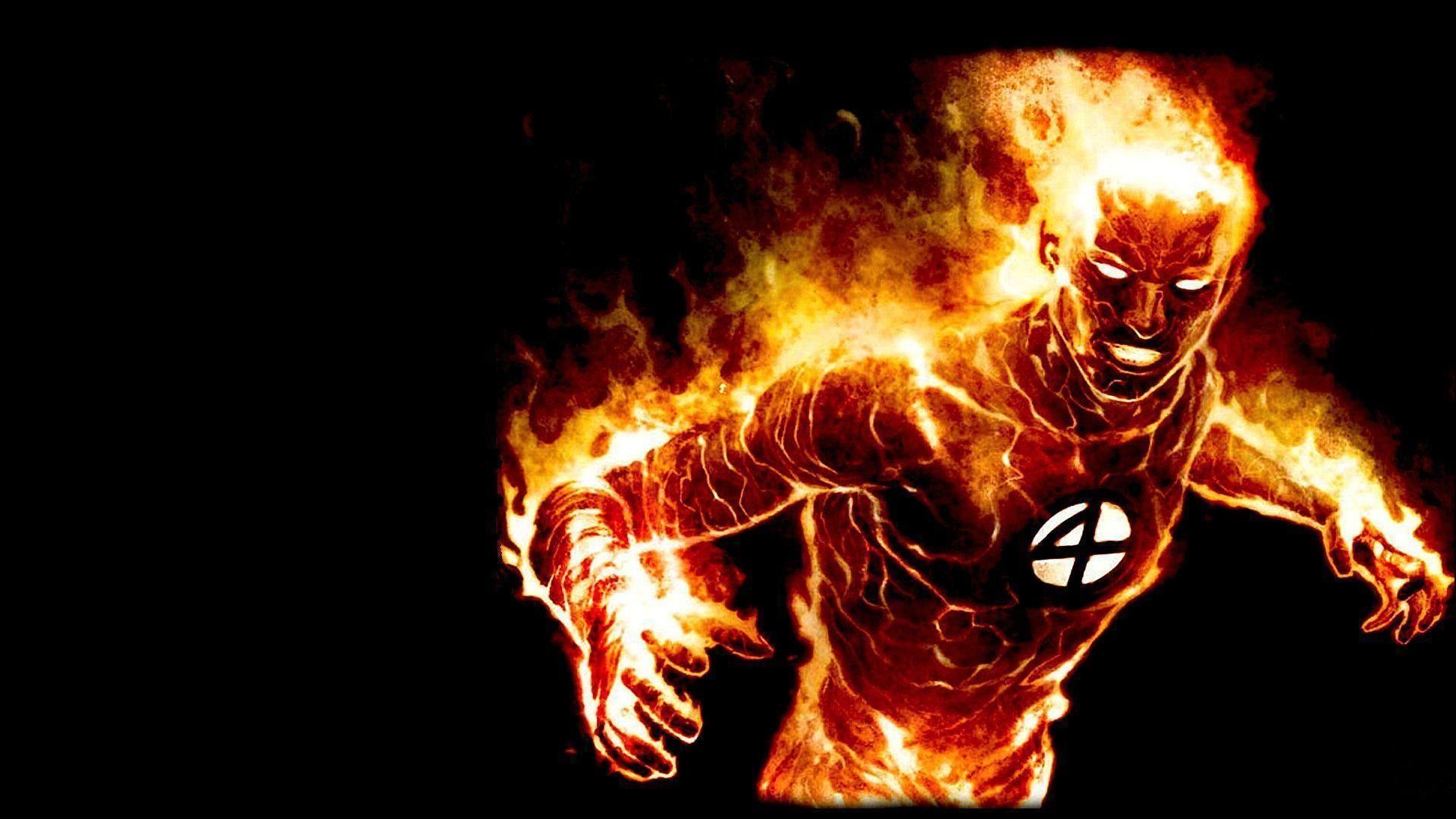 Fantastic four's human torch